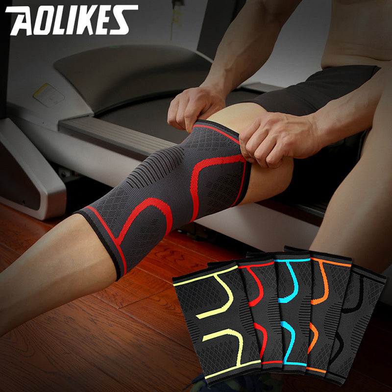 Knee Support Brace - Elastic Nylon Sport Compression
