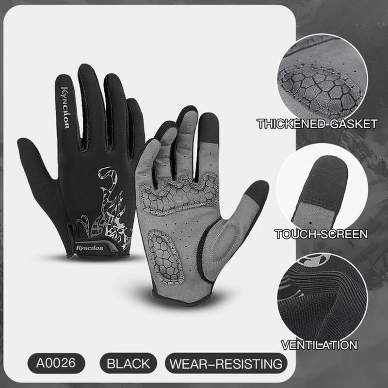 Cycling Gloves Touchscreen Shockproof