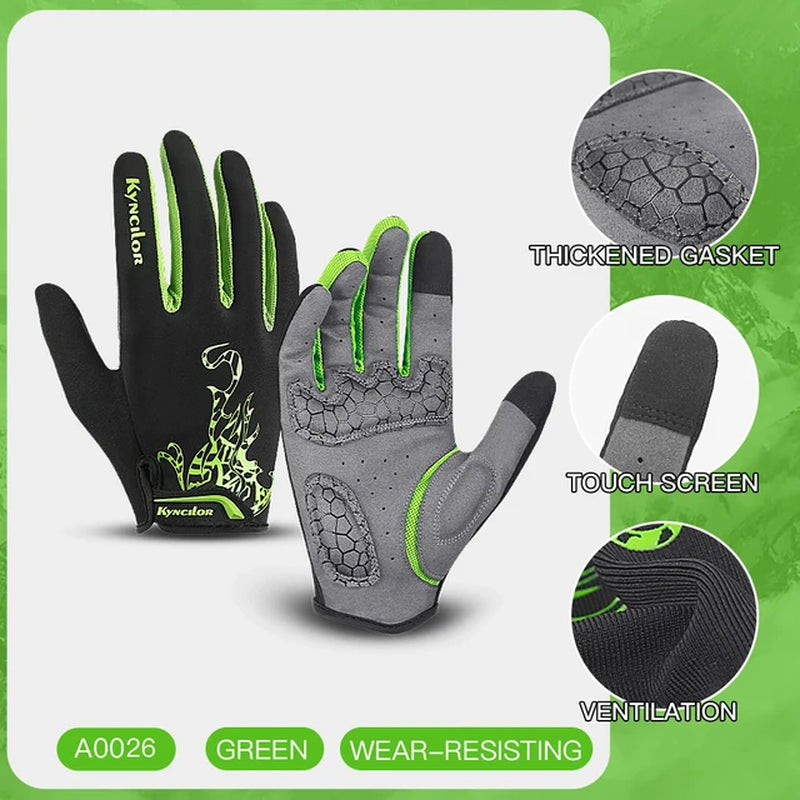 Cycling Gloves Touchscreen Shockproof