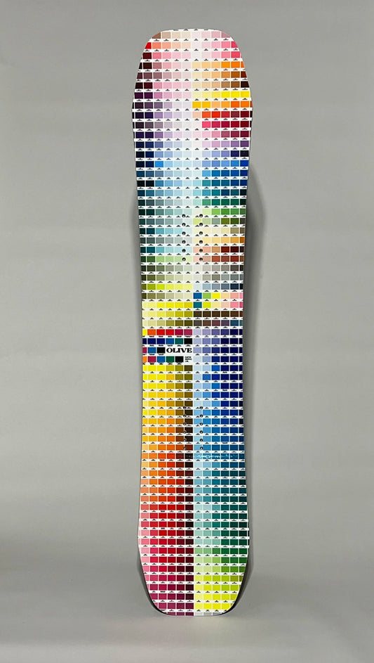 Olive Snowboards - Colour Swatches 153cm