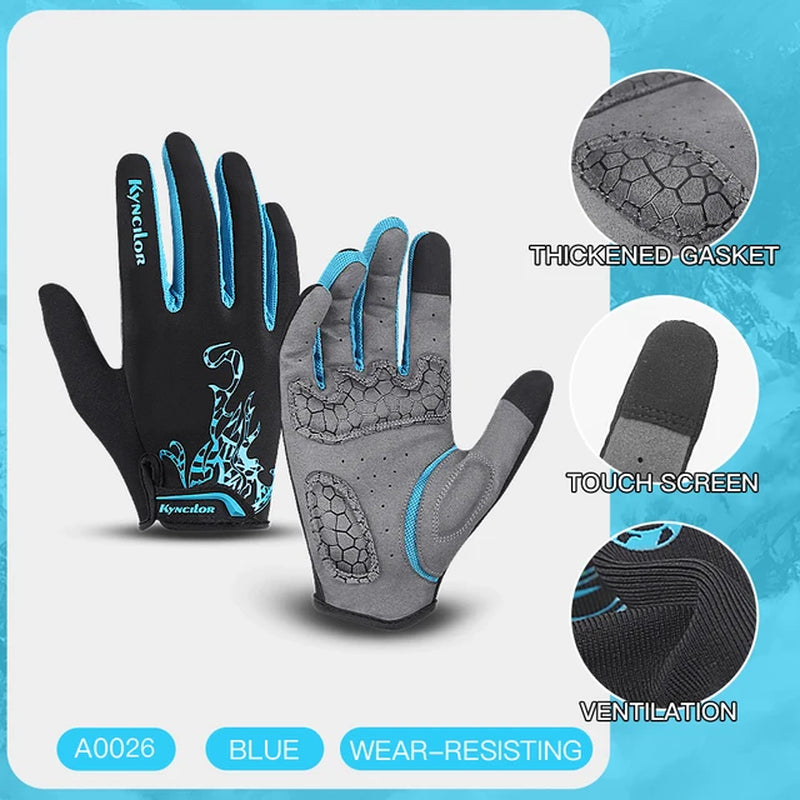 Cycling Gloves Touchscreen Shockproof